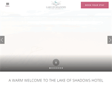 Tablet Screenshot of lakeofshadows.com